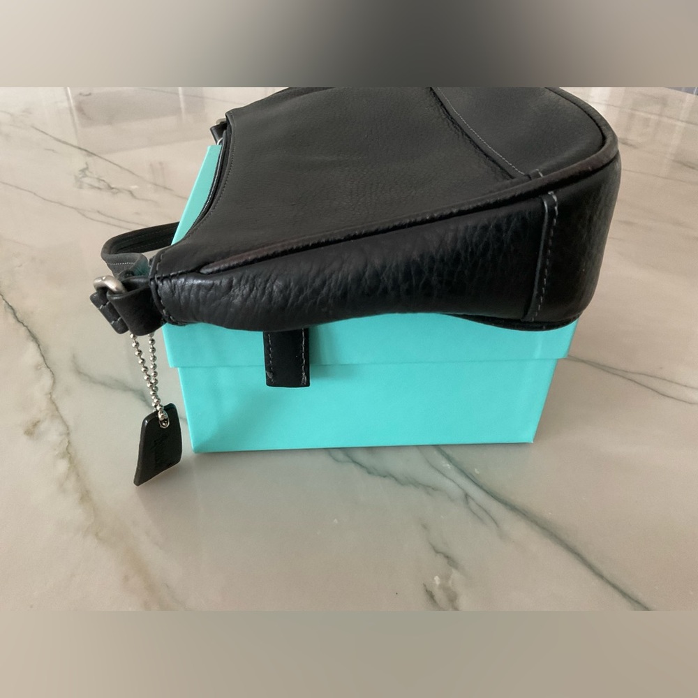 Tignanello Black leather small shoulder purse - Picture 9 of 12
